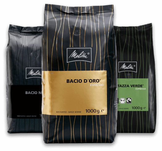 Der passende Kaffee für Gastro Kaffeemaschinen von Melitta Der passende Kaffee für Gastro Kaffeemaschinen von Melitta